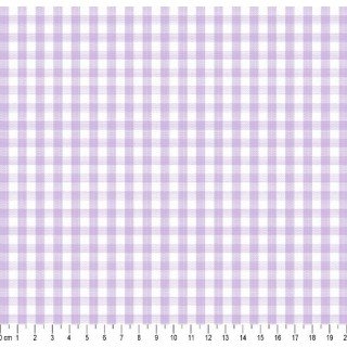 Tecido Fio Tinto Xadrez 9XM cor - 1063 (Lilas)